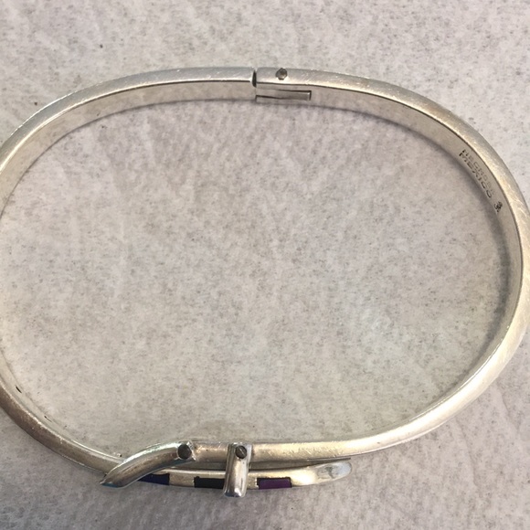 Vintage Mexico sterling 925 belt bracelet